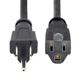 StarTech.com 10 Ft Power Cord with 125 Volts at 13 Amps - 16 AWG Power Extension Cable Cord - NEMA 5-15R to NEMA 5-15P (PAC10110)