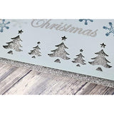 Bira Craft 1 Inch Christmas Tree 6 Shape Lever Action Craft Punch, Christmas Punch For Paper Crafting Scrapbooking