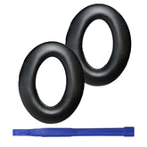 Hd 518 Headset Ear Cushion Quite-Comfort Protein Leather Earpads Ear Covers Cushions For Sennheiser Hd515 Hd518 Hd555 Hd558 Hd569 Hd595 Hd598Cs Hd598 Hd598Se Over-Ear Headphones(Black)