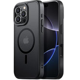 Magnetic For Iphone 16 Pro Case Fits Magsafe 16Ft Drop Resistant Matte Skin Feeling Back Cover Shockproof Slim Fit For Iphone 16 Pro Phone Case 6.3 Inch?Black Titanium