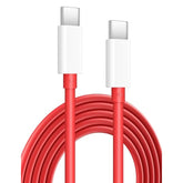Usb C To Usb C Cable 3.3Ft For Oneplus 10T Nord 2T 5G 9 8T, 100W Max Supervooc 80W Fast Charging Data Transfer Car Charger Usbc Cord Type C Wire For Samsung Galaxy Android Tablets Laptops Red