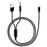 Usb-C To 3.5Mm Audio Aux Jack Usb Charging Cable, Usb Type-C To 3.5Mm Headphone Stereo Cord Compatible With Iphone 15 Pro Max Plus, Ipad Pro, Galaxy S23 S22 S21 S20 Ultra, Pixel, Etc. 4Ft