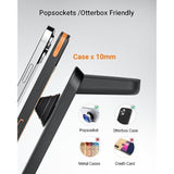 Wireless Charger For Thick Cases Of 10Mm/Otterbox/Popsocket Compatible, 3 In 1 Charging Dock For Iphone 16 15 14 13 12 Pro Max, Charging Station For Multiple Devices For Apple Watch/Airpods