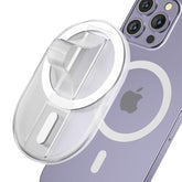 Magnetic Finger Phone Grip For Magsafe Stand, Phone Grip Strap Holder As Kickstand, Magnetic Phone Grip Holder, For Iphone 16 15 14 13 12 Series, Clear