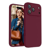 Magnetic Phone Case for iPhone 17 Pro Max, 6.9" Plum Color