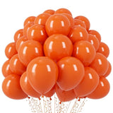 Burnt Orange Latex Balloons: 12-Inch, 110-Piece Set