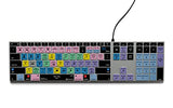 Final Cut Pro Backlit Pro Aluminum Keyboard - Macos - Us 150+ Shortcuts, Color-Coded, Backlit For Enhanced Visibility, Boosts Editing Speed By 40%, Designed For Final Cut Pro X