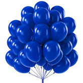 Persian Blue Balloons, 100 Pcs 10 Inch Dark Blue Balloons, Blue Balloo
