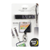 Nite Ize Hitch Phone Anchor & Lanyard – Secure Cell Phone - Anchor & Quick-Release Lanyard for Drop Protection & Convenience – Black