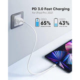 30W Usb-C Power Adapter Gan Iii Usb C Wall Charger, Pd Usbc Fast Charger Block For Iphone 15/15 Pro/15 Pro Max/15 Plus/14/13/12/11, Pixel 7/7 Pro, Ipad Pro/Air, Airpods, Iwatch, Macbook Air