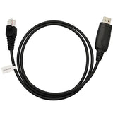 Kpg-46 Usb Programming Cable For Kenwood Radio Tm-261A Tm-271A Tm-281A Tk-863G Tk-868 Tk-868G Tk-880 Tk-880G Tk-8108 Tk-8150 Nx-700 Nx-800 Nx-900 Rj45 8-Pin