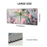 Dragonfly Large Mouse Pad Computer Desk Mat For Keyboard Gaming Desk Pads Waterproof Mouse Mats Work Office Home