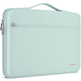17 Inch Laptop Sleeve Canvas Notebook Portable Carrying Bag Case Handbag For 17" Zbook Fury 17,3 G8 /17,3" Hp Pavilion 17/Ideapad 3 Gen 7/Chromebook 317, Mint Green