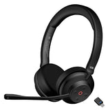 Professional Wireless Headset with AI Noise Cancelation (HS-1500BT II) - Includes ANC and AI-Powered Noise Canceling Tech for Professional Sounding