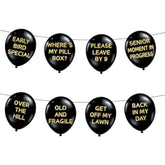 50th Birthday Banner Pre-Strung Funny Abusive Decor for Men Women Party Supplies