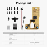 Original Bamboo Lab Makerworld Mh002 3D Printed Wireless Mouse Model Components Diy Creative Models-Compatible With Bambulab P1P/P1S,A1/A1 Mini,X1/X1C/X1E 3D Printers-Prints Not Included