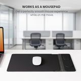 4-In-1 Laptop Sleeve/Case With Mag Safe Charging, Pu Leather (13-14Inch) Tech Folio | Black | Soft Shell (Foldable)