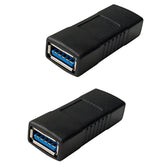 Usb 3.0 Female To Female Extension Connector Adapter (2 Pack)