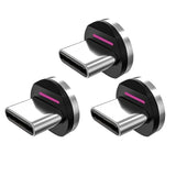 360 Pro Magnetic Connectors Tips For Fast Charging - Only Compatible With 360 Pro Magnet Phone Charger Cable - 3-Pack Includes Type Usb C Magnetic Adapter - Compatible With Usb C Devices