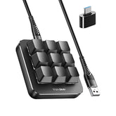 One-Handed Mechanical Keyboard Support Nkro, Hotkeys, One-Click Start,9 Fully