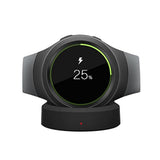 Compatible With Samsung Gear S2 Charger, Replacement Wireless Qi Charging Cradle Dock For Gear S2 Classic/Sport Smartwatch (Black)