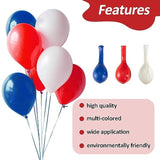 30Pcs Red White And Blue Balloons - 4Th Of July Decorations Independence Day Patriotic Anniversary Globos Para Decoracion De Fiestas Balloons For Birthday Party Ballons Decoration 12 Inch