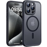 iPhone 15 Pro Max Case Compatible with MagSafe Black