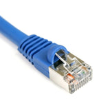 3 Ft Cat5E Blue Snagless Shielded Rj45 F/Utp Cat 5E Patch Cable - 3Ft Patch Co