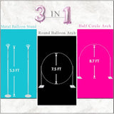 Adjustable Gold Balloon Arch Stand: Party Wedding Celebration Decor