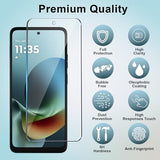 3 Pack Tempered Glass Screen Protector Designed for Motorola Moto G Play 5G 2026/2025 - HD Clear, 9H Hardness, Stcratch Resistant, Bubble Free