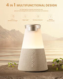 Bluetooth Speaker for Home, 4 in 1 15W Portable Speaker Magnetic Wireless Charger, Portable Bluetooth Speakers with Phone Stand, Mom Gifts Dimmable