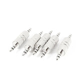5 Pack 3.5Mm Male To Male Coupler Extension Cable Joiner 1/8 Inch Trs Stereo Audio Wire Adapter Jack Plug Connector For Bt Receiver Aux-In Cord Pc Mp3 Player Car Transmitter