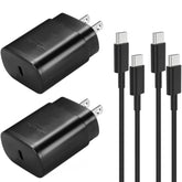 For Samsung Usb-C Super Fast Charging Wall Charger - 25W Pd Charger Adapter With Type-C Cable(5Ft) For Samsung Galaxy S25 S24 S23 S22 Ultra Plus S20 Note10