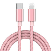 Apple Mfi Certified Usb C To Lightning Cable 4 Ft Charger/Sync For Iphone X/Xs/Xr/Xs Max / 8/8 Plus, (For Use With Type C Chargers) 4Ft (Rose)
