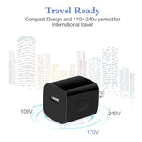 Single Port Charging Block, 4Pack 1A/5V Black Wall Charger Box Usb Charging Plug Cube Brick For Iphone 17 16 Pro 15 14 Pro Max 13 12 Plus,Samsung Galaxy S25 S24 S23 A15 A14,Moto,Android Phone Chargers