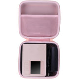 Hard Case Compatible With Canon Selphy Cp1500 Cp1300 Cp1200 Compact Photo Printer (Pink Case)