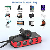 Car Cigarette Lighter Adapter, Usb C Charger 30W And Quick Charge 3.0 Car Cigarette Lighter Splitter, 12V/24V Independent Switches, Fast Car Usb Charger For All Car Devices, Iphone 14/13/12 Pro