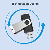 16Gb Usb Flash Drive Thumb Drive Usb 3.0 Memory Stick Pendrive 16Gb - Black