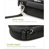 Hard Mouse Case Compatible With Logitech Master 3S/G502/G502 X Plus/G305 Lightspeed Wireless Gaming Mouse G203/403 Hero/Razer Viper V2 Pro/Basilisk V3 Pro Wired Computer Mouse-With Lanyard