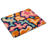 Midnight Color Splash Abstract Retro Phone Case Mouse Pad Customized Mousepad Non-Slip Rubber Base Mouse Pads For Computers Laptop Office Desk Accessories Mouse Pad