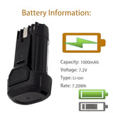 8V Max Replacement Battery For Dcb080 Dcf680N1 Dw4390 Dcf680N2 Dcl023 Dcf680 Dcb095 Dcf682