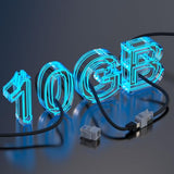 Ul Listed 25 Pack Cat6 Keystone Jacks And Punch Down Stand, Slim Profile Rj45