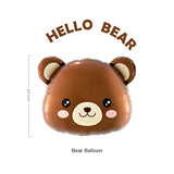 Teddy Bear Balloons: Baby Shower Birthday Party Decorations