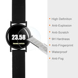5Pcs Watch Glass Screen Protectors 27Mm Hd Tempered Glass High Al Anti-Scratch 9H Hardness High Definition Anti-Explosion Smartwatch Screen Protection Film