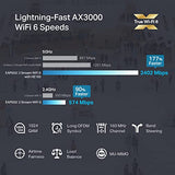 Eap653 Wireless Access Point W/O Dc Adapter | Ultra-Slim | Omada True Wi-Fi 6 Ax3000 | Mesh, Seamless Roaming, Wpa3, Mu-Mimo | Remote & App Control | Poe+ Powered | Multiple Controller Options