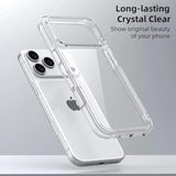 For Iphone 17 Pro Case Clear With Screen Protector And Camera Lens Protector Anti-Yellowing Shockproof Protective Slim Soft Tpu Wireless Charging Compatible Clear Phone Case For Iphone 17 Pro 6.3 Inch