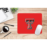 Texas Tech University Standard Fabric Mouse Pad, Desk Accessories, Standard Fabric Gaming Mouse Pad, Spirit V1, Black