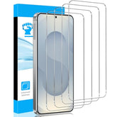 4 Pack For Samsung Galaxy S25 Edge Screen Protector, Tempered Glass Hd Clear 9H Hardness Protective Film, Full Coverage Anti-Scratch Bubble Free Easy Install Case Friendly