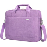 Voova Laptop Bag Case 15 15.6 16 Inch, Computer Sleeve Messenger Bag with Shoulder Strap Expandable Waterproof Business Briefcase for Men Women to Work Travel School, Fit 14-16 Inch Laptop, Lavender