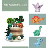 Dinosaur Cake Toppers, 3D Dinosaurs Cake Toppers For Kids, Cake Topper For Dinosaur Themed Party, Dinosaur Baby Shower